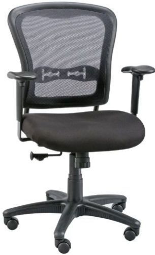 Alvin CH760 Mesh Back Paragon Manager Chair, Black Color; Molded foam seat that is 3.5