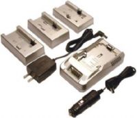 Hi Capacity CH-9600 Universal Digital Camera Charger Bundle, Works with most 3.6 / 3.7 / 7.2 / 7.4V Li-Ion batteries, Includes three plates for most common batteries, Fully charges a battery in as few as 28 minutes (CH9600  CH 9600  9600)  
