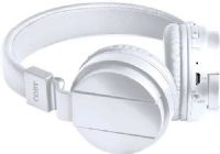Coby CHBT-608-WHT Flex Bluetooth Folding Stereo Headphones, White, Bluetooth range up to 33 feet, Charge time up to 2 hours, Premium stereo sound quality, Built-in mic and answer button, Media shortcut keys within easy reach, Convert between music and calls, Compact and folding design, Comfortable padded headband and ear cushions, UPC 812180025229 (CHBT608WHT CHBT608-WHT CHBT-608WHT CHBT-608 CHBT608WH) 