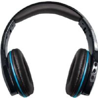 Coby CHBT-609-BLK Focus Wireless Stereo Bluetooth Headphones, Black, Designed in a smooth black frame with a padded headband and ear cushions, Premium stereo sound quality, Bluetooth range up to 33 feet, Built-in mic and answer button, Media shortcut keys within easy reach, Convert between music and calls, Compact and folding design, UPC 812180024833 (CHBT609BLK CHBT609-BLK CHBT-609BLK CHBT-609 CHBT609BK) 