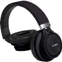 Coby CHBT-612-BLK Black Force Folding Bluetooth Stereo Headphones; Premium stereo sound quality; Built-in mic and answer button; Media shortcut keys within easy reach; Convert between music and calls; Compact, folding design; Comfortable padded headband and ear cushions; Bluetooth range up to 33 feet; Dimensions 7.5" x 3.1" x 6.7"; Weight 0.75 lbs; UPC 812180022624 (CHBT612BLK CHBT612BK CHBT612-BLK CHBT-612BLK CHBT 612BLK CHBT612 BLK CHBT 612 BLK) 