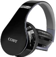 Coby CHBT-701-BLK Contour Wireless Folding Bluetooth Stereo Headphones, Black; Media shortcut keys are within reach, serving both a wireless music headset and Bluetooth phone headset for hands-free calling; Premium stereo sound quality; Bluetooth range up to 33 feet; Built-in mic and answer button; UPC 812180025243 (CHBT701BLK CHBT701-BLK CHBT-701BLK CHBT-701) 