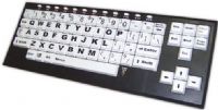 Chester Creek VB2 VisionBoard2 Large Keyboard, White, 1-Inch square black-on-white letters and numbers, Users with low vision or functional limitations can increase and improve capabilities with greater comfort and control, Oval F-keys, RoHS Compliant (CHESTERCREEKVB2 CHESTERCREEK-VB2 VB-2) 