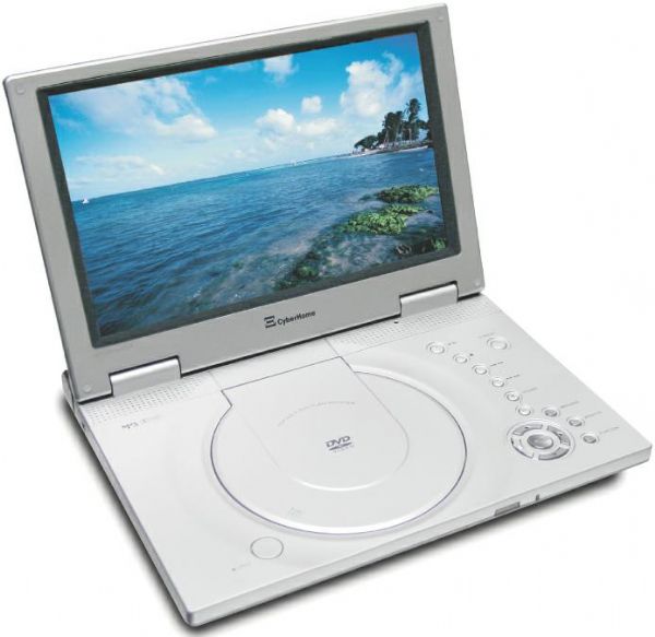 CyberHome CH-LDV 1010A Portable DVD Player, 10