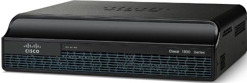 Cisco CISCO1941/K9 Integrated 1941 Series Services Router with 2 onboard GE, 2 EHWIC slots, 1 ISM slot, 256MB CF default, 512MB DRAM default and IP Base; Eenables deployment in high-speed WAN environments with concurrent services enabled up to 25 Mbps; Integrated Network Security for Data and Mobility; UPC 882658278174 (CISCO1941K9 CISCO1941-K9 CISCO1941 K9)