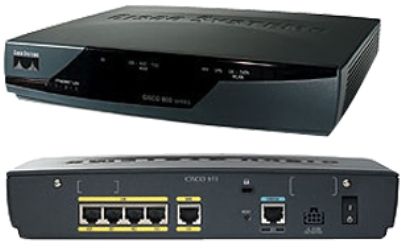 Cisco CISCO851-K9 Integrated 851 Secure Ethernet Router, 4-port 10/100 switch, Basic quality of service (QoS), Secure WLAN 802.11b/g option with a single fixed antenna, Easy setup and deployment and remote management capabilities through Web-based tools and Cisco IOS Software (CISCO851K9 CISCO851 K9 CISCO851 CISCO-851)