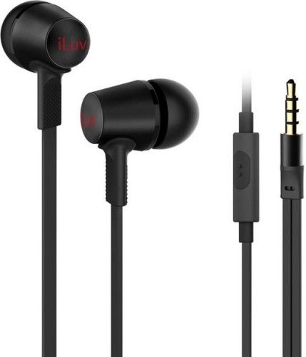 iLuv CITYLIGHTSBK City Lights Deep Bass In-ear Noise-isolating Metal Earphones with Mic and Remote, Black; For all iPhone, all iPod touch, all iPod nano, all iPad Air, alll iPad, all Galaxy S series, all Galaxy Note series, all Galaxy Tab series, LG, HTC, and other smartphones, tablets and 3.5mm audio devices; Premium metal housing provides trendy look and enhanced durability (CITYLIGHTS-BK CITYLIGHTS CITY-LIGHTSBK) 