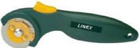 Alvin CK1200 Linex Large Rotary Cutter Knife, Designed for firm grip with contoured handle, Large 45mm (1.8") diameter blade, Locking mechanism for safe positioning when not in use, Ideal for cutting cloth, paper, vinyl, film, and single ply poster board, Blister-carded, Shipping Weight 0.14 lbs, Shipping Dimensions 9.75 x 4.00 x 1.00, EAN 5701221470805 (CK-1200 CK 1200) 