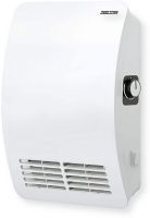 Stiebel Eltron CK 200-2 Plus Heater, White; 240V; 2000W; 106 CFM; Thermostat with Adjustable Knob; Surface-mounted; Down-draft Design for Comfortable Even Heating With Whisper Quiet 48 dB(A) Fan; Thick Aluminum Face; German-made; Dimensions (HxWxD): 18.5" x 13.6 x 4.9"; Weight: 12.32 lbs (STIEBEL-ELTRON-CK-200-2-PLUS STIEBEL-ELTRON-CK2002PLUS STIEBELELTRON-CK2002PLUS CK2002PLUS CK-200-2-PLUS) 