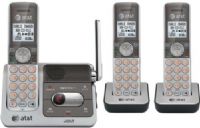 AT&T CL82301 DECT 6.0 3-Handset Answering System with Caller ID/Call Waiting, Expandable up to 12 handsets, High-contrast backlit LCD and lighted keypad, Intercom between handsets, Conference between an outside line and up to 4 cordless handsets, 50 name and number phonebook directory, 9 number speed dial, UPC 650530021725 (CL-82301 CL 82301) 