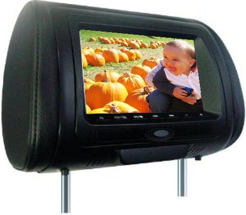 Concept CLD-700 DVD player with LCD monitor - headrest integrated, DVD player with LCD monitor - headrest integrated, DVD player with LCD monitor - headrest integrated, CD-R, CD-RW, DivX, DVD, CD, Video CD Media Type, TFT active matrix Monitor Technology, 7