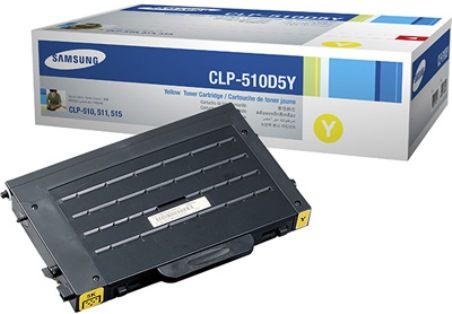 Premium Imaging Products CTCLP510D5Y Yellow Toner Cartridge Compatible Samsung CLP-510D5Y For use with Samsung CLP-510, CLP-510N, CLP-511 and CLP-515 Printers, Up to 5000 pages at 5% Coverage (CT-CLP510D5Y CTCLP-510D5Y CT-CLP-510D5Y CLP510D5Y)