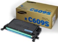 Samsung CLT-C609S Cyan Toner Cartridge For use with Samsung CLP-770ND and CLP-775ND Color Laser Printers, Up to 7000 pages at 5% Coverage, New Genuine Original Samsung OEM Brand, UPC 635753724202 (CLTC609S CLT C609S CL-TC609S CLTC-609S) 