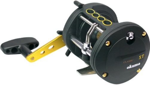 Okuma CLX-200L Classic Levelwind Star Drag Conv Reel, 5.1:1 Gear ratio, 23 Line retrieve, 12-lbs Max drag pressure, Lightweight corrosion resistant frame and side plates, Corrosion resistant graphite spool, Ported graphite frame design, Stainless steel reel foot for strength, Dependable multi-disc Rulidium drag system, UPC 739998119257 (CLX200L CLX 200L CL-X200L)