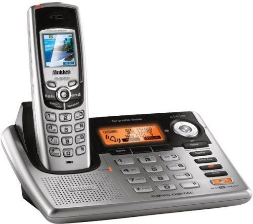 Uniden CLX465 Digital Expandable Caller ID 5.8GHz Phone System supports up to 10 handsets, 5.8 Digital Expandable System,10 Handset Expandability per System, Full Color Handset LCD Screen, 100 Caller ID/100 Phonebook Names/400 Numbers (CLX-465     CLX  465)