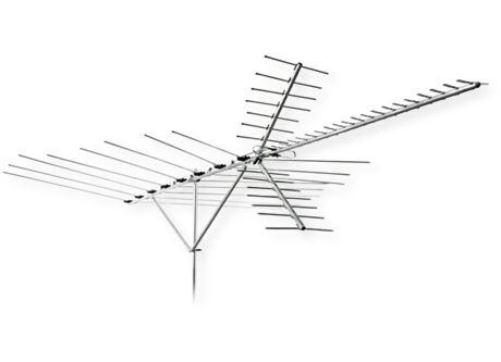 Channel Master 3020 Deep Fringe Advantage TV Antenna UHF/VHF/FM, Outdoor Antenna, 50 Elements, 22 Overall Height, Deep Fringe 60-100 miles (CM3020, CM-3020, CM/3020, CM 3020)