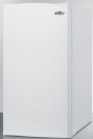 Summit CM406W Counter Height Refrigerator-freezer for Residential Use, White, 2.93 cu.ft. Capacity, Reversible door, RHD Right hand door swing,Adjustable glass shelves, Door storage, Crisper drawer, Interior light, Adjustable thermostat, Manual defrost, Easy storage convenience with door racks and glass shelves, 35.25" Depth with door at 90° (CM-406W CM 406W CM406) 