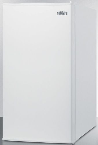 Summit CM406W Counter Height Refrigerator-freezer for Residential Use, White, 2.93 cu.ft. Capacity, Reversible door, RHD Right hand door swing,Adjustable glass shelves, Door storage, Crisper drawer, Interior light, Adjustable thermostat, Manual defrost, Easy storage convenience with door racks and glass shelves, 35.25