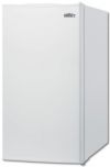 Summit CM406WBI Compact Refrigerator 19", With 3 cu. ft. Capacity, 2 Adjustable Glass Shelves, 1 Crisper Drawer, 3 Door Bins, Freezer Compartment And Reversible Door Swing; Flexible design allows built-in installation or freestanding use; Less than 19" wide for use in space-challenged rooms; Easy storage convenience with door racks and glass shelves; Added flexibility with a user-reversible door swing; UPC 761101050676 (SUMMITCM406WBI SUMMIT CM406WBI SUMMIT-CM406WBI) 