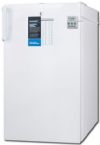 Summit CM411L7PLUS2ADA ADA Compliant 20" Wide Commercial Refrigerator-freezer For Freestanding Use With Nist Calibrated Thermometer, Internal Fan, And Front Lock; 32" height complies with ADA guidelines; Commercially listed to NSF-7 standards; NIST calibrated thermometer displays the current and high/low temperature to the nearest tenth of a degree; Slim 20" width is ideal for any setting; (SUMMITCM411L7PLUS2ADA SUMMIT CM411L7PLUS2ADA SUMMIT-CM411L7PLUS2ADA) 