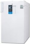 Summit CM411LBI7PLUS2ADA Commercial Refrigerator-Freezer  20" Wide For Built-in Use With Nist Calibrated Thermometer, Internal Fan, And Front Lock; Commercially listed to NSF-7 standards; 32" height fits under lower ADA compliant counters; Flexible design allows built-in or freestanding use in 20" wide spaces; Manage the temperature with ease and accuracy; Allows the unit to be used freestanding; (SUMMITCM411LBI7PLUS2ADA SUMMIT CM411LBI7PLUS2ADA SUMMIT-CM411LBI7PLUS2ADA) 