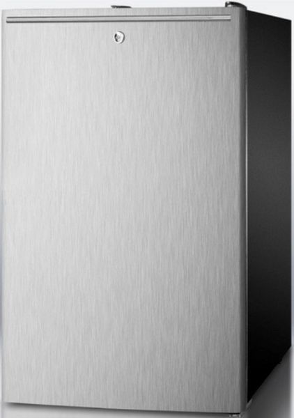 Summit CM421BLBISSHHADA Compact Refrigerator with 4.1 cu. ft. Capacity, 20
