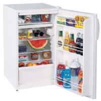 Summit CM-5522, 4.4 cu. ft. Compact Refrigerator, 220v/50Hz, White, Reversible door, Interior light, Manual defrost, Vegetable crisper, Door storage, Adjustable shelves (CM5522 CM552 CM55) 