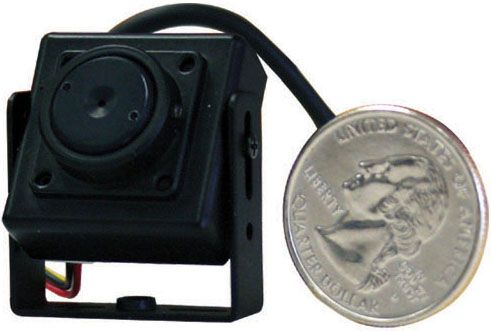 Clover CM625P Ultra Miniature Camera with pinhole lens, B/W 1/3