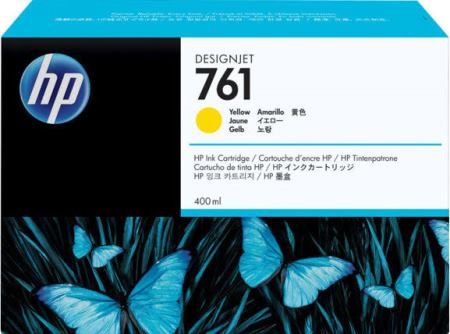 HP Hewlett Packard CM992A Yellow Ink Cartridge For use with Designjet T7100 and T7200 Production Printers, New Genuine Original HP Hewlett Packard OEM Brand, UPC 885631448267 (CM-992A CM 992A CM992)