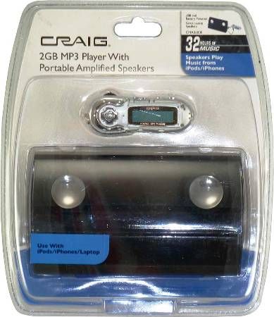 drivers for craig mp3 player