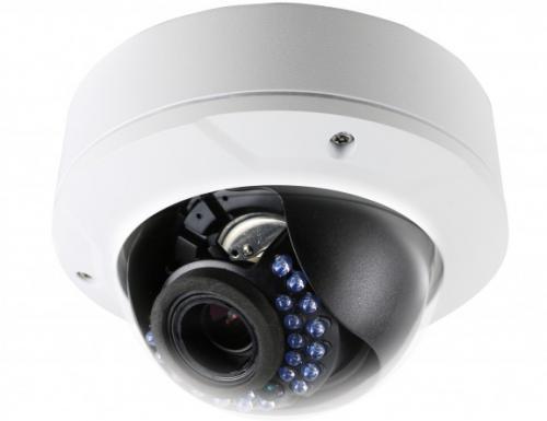 LTS CMIP7223-S Platinum Varifocal Lens Dome Camera 2MP; 1920x1080 high resolution; Full HD 1080p real-time video; 2.8-12mm varifocal lens; Video Content Analytics (VCA); Region of Interest(ROI); IR LEDs: up to 100ft(about 30m); Camera Series: Platinum Series; Image Sensor: 1/3