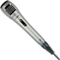 Coby CMP28 High Perfomance Dynamic Microphone, Highly Sensitive Moving-Coil Dynamic Microphone, Uni-Directional Pattern, Frequency Response 80-12000 Hz, 6.3mm Plug, 9' Cord Length, Unit Dimensions (WHD) 2” x 8.5” x 2”, UPC 716829260289 (CMP-28 CMP 28 CM-P28) 