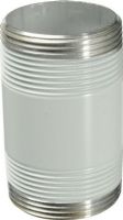Chief CMS-003W Speed-Connect Fixed Extension Column, Aluminum Construction, Fixed column Adjustments, 500 lbs Load Capacity, 3" Length, Consists of 1.5" NPT column, threaded on both ends, UPC 841872104768, White Finish (CMS-003-W CMS 003 W CMS003W) 