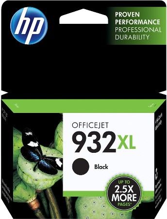 HP Hewlett Packard CN053AN HP 932XL High Yield Black Original Ink Cartridge For use with Officejet H611a, H711a, H711g, H711n, H812a and 7612 Printers; Up to 1000 pages yield based on 5% page coverage; New Genuine Original HP Hewlett Packard OEM Brand; UPC 886111601387 (CN-053AN CN 053AN CN053-AN CN053 AN)