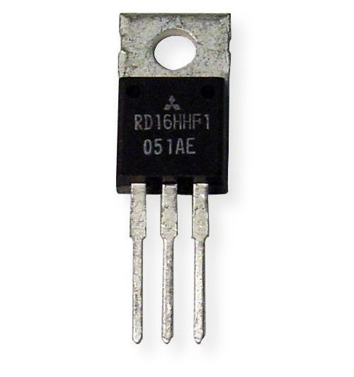 Cobra Model 010133 RD16HHFI Final Transistor for C200GTL (30MHZ 16W); Transistor for C200GTL; 30 Megahertz 16 Watts (010133 RD16HHFI COBRA TRANSISTOR-010133 COBRA010133 C200GTL-010133 010133-C200GTL)