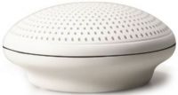 Coby CSBT-300-WHT Portable Bluetooth Disc Speaker, White Color; The built-in 3.5mm audio jack; Up to 5 hours of playtime from a single charge of the rechargeable battery; The Disc Speaker is Bluetooth version 2.0 compliant; Compatible with mobile phones, tablets, laptops and computer systems that offer Bluetooth; Dimensions 4.6" x 2.3" x 4.7"; Weight 0.57 lbs; UPC 812180020743 (COBY CSBT300WHT COBY CSBT 300 WHT COBYCSBT300WHT COBY-CSBT-300-WHT COBY-CSBT300WHT) 