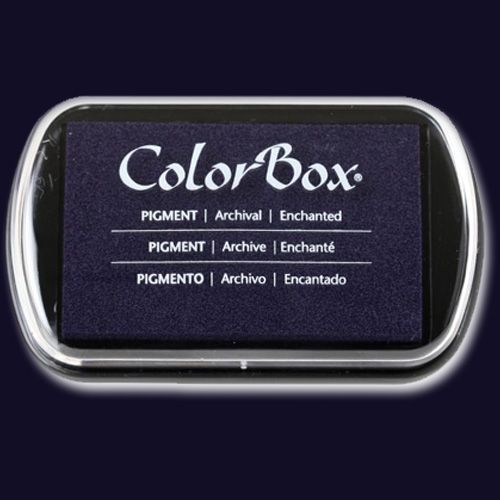 ColorBox 15231 Pigment Ink Stamp Pad, Enchanted; ColorBox inks are ideal for all papercraft projects, especially where direct-to-paper, embossing and resist techniques are used; They're unsurpassed for stamping or color blending on absorbent papers where sharp detail and archival quality are desired; UPC 746604152317 (COLORBOX15231 COLORBOX 15231 CS15231 ALVIN STAMP PAD ENCHENTED)