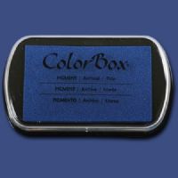 ColorBox 15236 Pigment Ink Stamp Pad, Tide; ColorBox inks are ideal for all papercraft projects, especially where direct-to-paper, embossing and resist techniques are used; They're unsurpassed for stamping or color blending on absorbent papers where sharp detail and archival quality are desired; UPC 746604152362 (COLORBOX15236 COLORBOX 15236 CS15236 ALVIN STAMP PAD TIDE) 