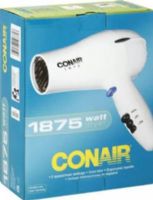 Conair 247X Hair Dryer, 1875 Watts Power, 2 Speed/Heat Settings, Cool Shot, Ergonomic Handle with Nonslip Grip (CONAIR-247X CONAIR247X) 