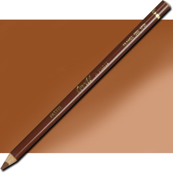 Conte 2101 Conte Pastel Pencil, Bistre; The best pastel pencil for blending; Each pencil contains extremely high pigment content for lightfastness; Lead diameter is 5mm and is larger than most other pastel pencils; Excellent for detail in small and medium size formats; Dimensions 7.25