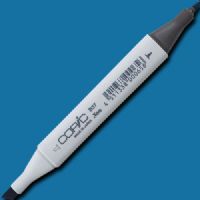 Copic B37-C Original, Antwerp Blue Marker; Copic markers are fast drying, double-ended markers; They are refillable, permanent, non-toxic, and the alcohol-based ink dries fast and acid-free; Their outstanding performance and versatility have made Copic markers the choice of professional designers and papercrafters worldwide; Dimensions 5.75" x 3.75" x 0.62"; Weight 0.5 lb; EAN 4511338000182 (COPICB37C COPIC B37 B37C B37-C ALVIN MARKER 22110-5910 ANTWERP BLUE) 