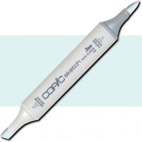 Copic BG10-S Sketch, Cool Shadow Marker; Copic markers are fast drying, double-ended markers; They are refillable, permanent, non-toxic, and the alcohol-based ink dries fast and acid-free; Their outstanding performance and versatility have made Copic markers the choice of professional designers and papercrafters worldwide; Dimensions 5.75