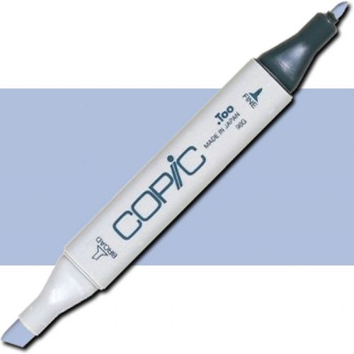 Copic BV23-C Original, Gray Lavender Marker; Copic markers are fast drying, double-ended markers; They are refillable, permanent, non-toxic, and the alcohol-based ink dries fast and acid-free; Their outstanding performance and versatility have made Copic markers the choice of professional designers and papercrafters worldwide; Dimensions 5.75