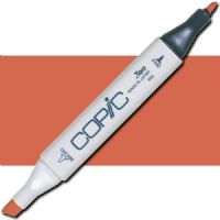 Copic E09-C Original, Burnt Sienna Marker; Copic markers are fast drying, double-ended markers; They are refillable, permanent, non-toxic, and the alcohol-based ink dries fast and acid-free; Their outstanding performance and versatility have made Copic markers the choice of professional designers and papercrafters worldwide; Three year guaranteed shelf life; Dimensions 5.75" x 3.75" x 0.62"; Weight 0.5 lbs; EAN 4511338000588 (COPICE09C COPIC E09-C ORIGINAL BURNT SIENNA MARKER) 