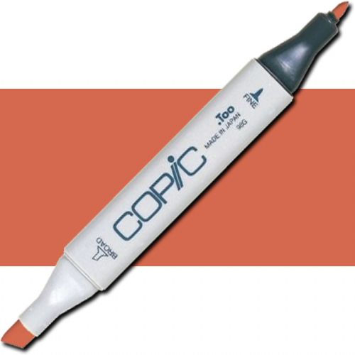 Copic E09-C Original, Burnt Sienna Marker; Copic markers are fast drying, double-ended markers; They are refillable, permanent, non-toxic, and the alcohol-based ink dries fast and acid-free; Their outstanding performance and versatility have made Copic markers the choice of professional designers and papercrafters worldwide; Three year guaranteed shelf life; Dimensions 5.75