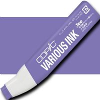 Copic FV2-V Various, Fluorescent Dull Violet Ink; Copic markers are fast drying, double-ended markers; They are refillable, permanent, non-toxic, and the alcohol-based ink dries fast and acid-free; Their outstanding performance and versatility have made Copic markers the choice of professional designers and papercrafters worldwide; Dimensions 4.75" x 2.00" x 1.00"; Weight 0.3 lbs; EAN 4511338009871 (COPICFV2V COPIC FV2-V FLUORESCENT DULL VIOLET INK) 