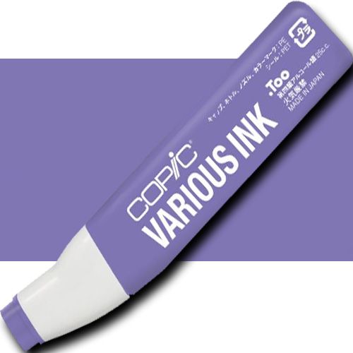 Copic FV2-V Various, Fluorescent Dull Violet Ink; Copic markers are fast drying, double-ended markers; They are refillable, permanent, non-toxic, and the alcohol-based ink dries fast and acid-free; Their outstanding performance and versatility have made Copic markers the choice of professional designers and papercrafters worldwide; Dimensions 4.75