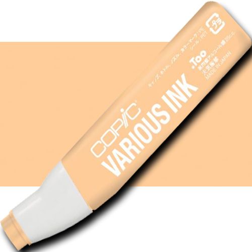 Copic FYR1-V Various, Fluorescent Orange Ink; Copic markers are fast drying, double-ended markers; They are refillable, permanent, non-toxic, and the alcohol-based ink dries fast and acid-free; Their outstanding performance and versatility have made Copic markers the choice of professional designers and papercrafters worldwide; Dimensions 4.75