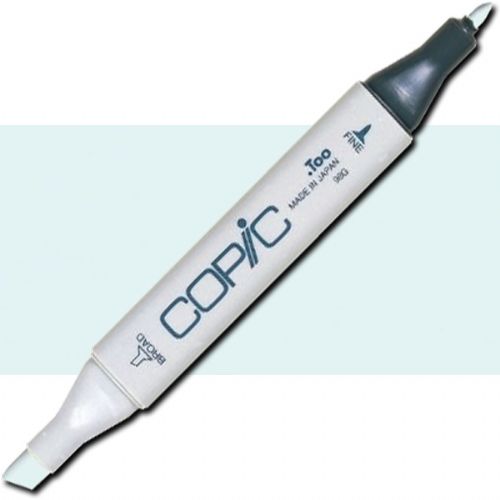Copic G00-C Original, Jade Green Marker; Copic markers are fast drying, double-ended markers; They are refillable, permanent, non-toxic, and the alcohol-based ink dries fast and acid-free; Their outstanding performance and versatility have made Copic markers the choice of professional designers and papercrafters worldwide; Dimensions 5.75