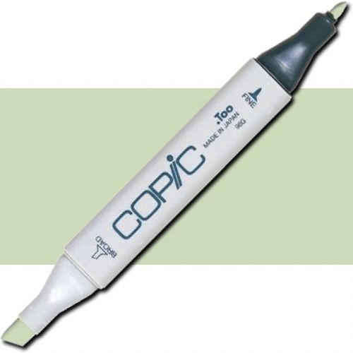 Copic G82-C Original, Spring Dim Green Marker; Copic markers are fast drying, double-ended markers; They are refillable, permanent, non-toxic, and the alcohol-based ink dries fast and acid-free; Their outstanding performance and versatility have made Copic markers the choice of professional designers and papercrafters worldwide; Dimensions 5.75